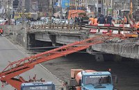 Путепровод на "Нивках" в Киеве закрыли на ремонт