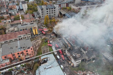 В Одессе произошел пожар на фабрике сладостей 