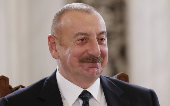 Алієв заявив, що Росія провела по три атаки на енергетичну інфраструктуру й на посольство Азербайджану в Україні