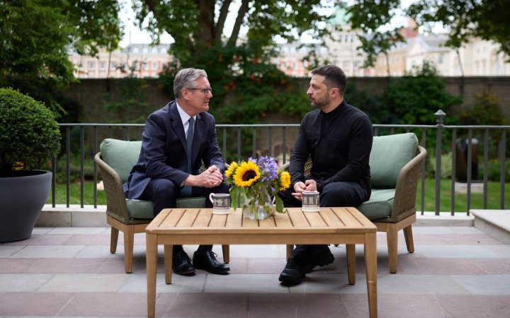 Зеленський та Стармер обговорили гарантії безпеки для України у разі досягнення перемир’я з Росією