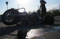 На Троєщині в Києві автомобіль збив мотоцикліста