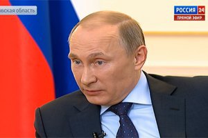 Путин "с большой обеспокоенностью" наблюдает за востоком Украины  