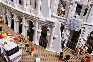 Из "Лего" собрали копию римского Колизея