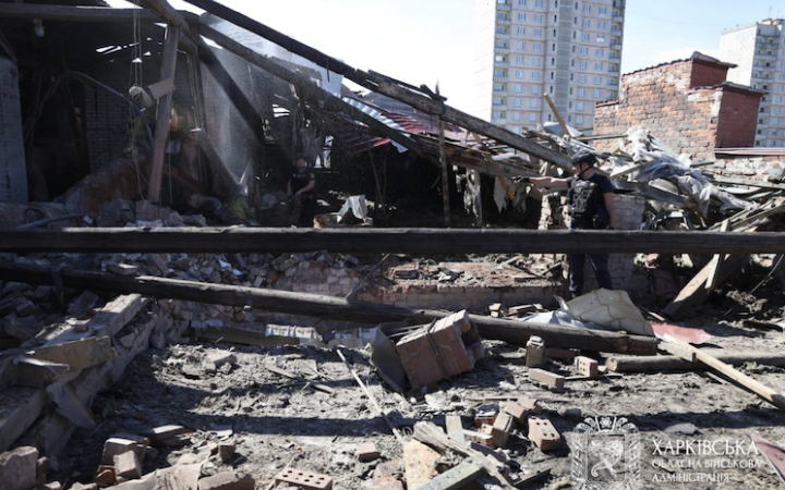 Росія атакувала центральну частину Харкова. Є поранені (доповнено)