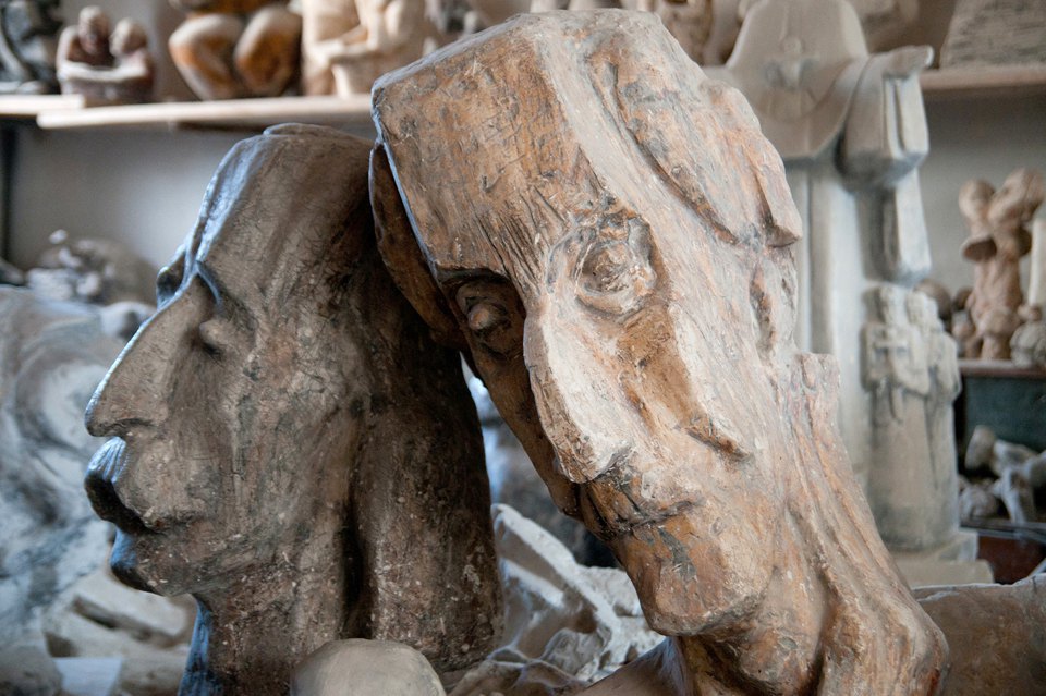 Ярослав Мотика. Портрет Романа Сельського (праворуч)