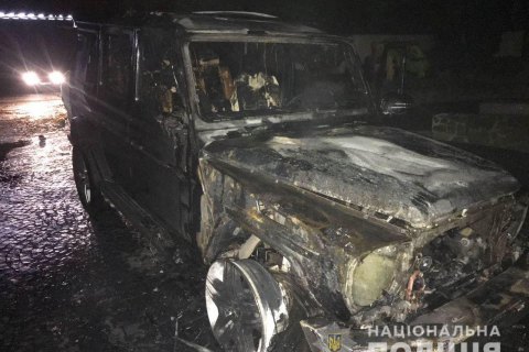 В Костополе сожгли автомобиль депутата Ровенского облсовета