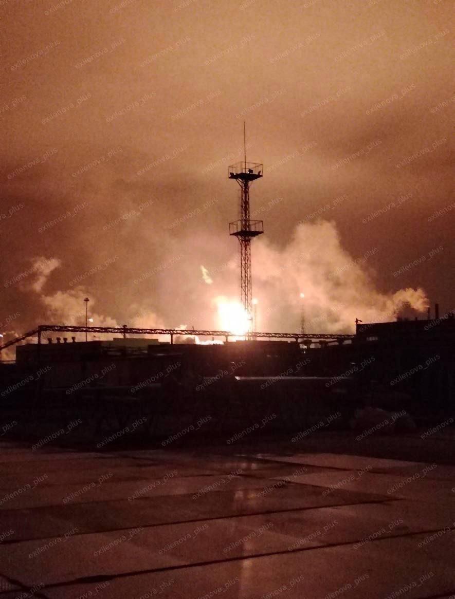 вибухи на НПЗ в Нижньогородській області Росії