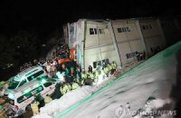 При обрушении гостиницы в Южной Корее погибли девять человек