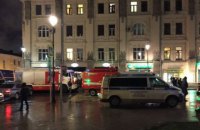В Москве на остановке транспорта произошел взрыв (Обновлено)