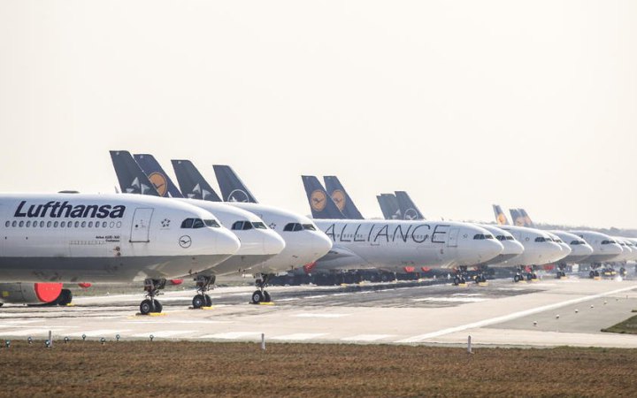Lufthansa оцінила збитки від страйків співробітників у 250 мільйонів євро