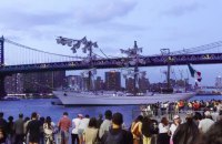 Унаслідок зіткнення корабля ВМС Мексики із Бруклінським мостом загинули двоє людей