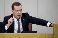 Медведев заговорил по-украински в твиттере из-за Саакашвили