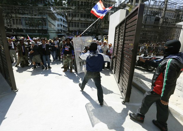 антиправительственный протест в Бангкоке