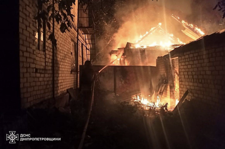 Наслідки атаки в Дніпропетровській області 