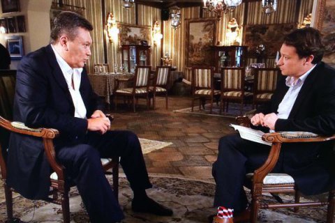 Янукович дав перше інтерв'ю західному ЗМІ