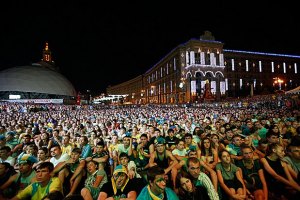 На финале Евро-2012 в киевской фан-зоне ожидают 140 тыс. посетителей