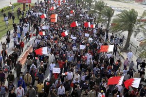 Столицу Бахрейна охватили массовые акции протеста