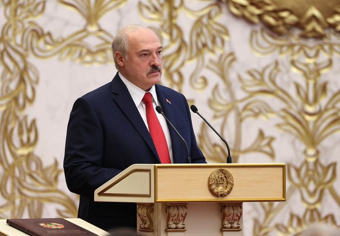 Выступление Александра Лукашенко во время церемонии инаугурации