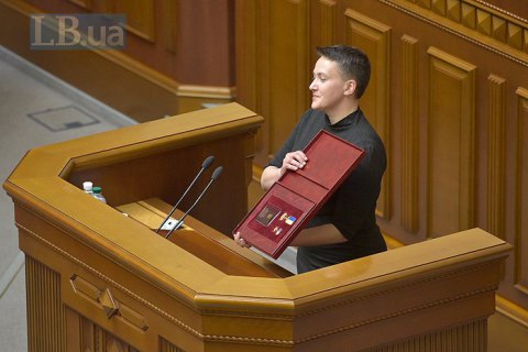 Савченко хочет вернуться в Раду