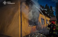 На Львівщині горів геріатричний пансіонат 