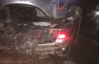 Поезд "Интерсити+" врезался в легковой автомобиль под Киевом (обновлено)