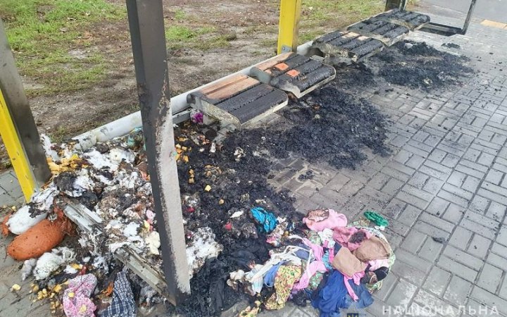 У Дніпрі згорів "народний меморіал" загиблим від удару Росії 14 січня