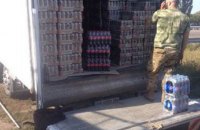 На Донбассе задержали две фуры с алкоголем и "кока-колой" на 1,5 млн гривен