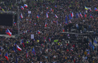 У Чехії відбувся найбільший антиурядовий протест із 2019 року