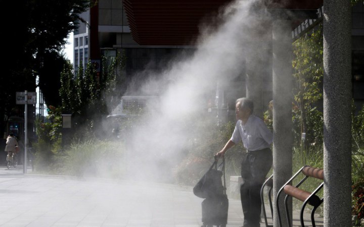 За тиждень в Японії через спеку було госпіталізовано понад 10 тисяч людей