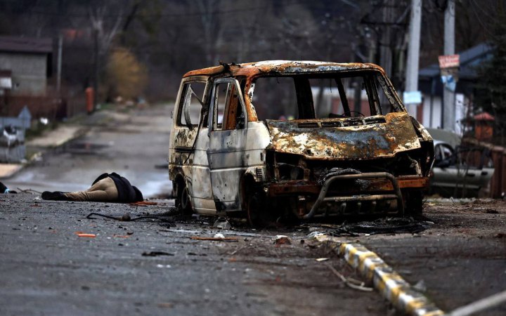 Час зробити все, щоб воєнні злочини російських військових стали останнім проявом цього зла на землі – звернення президента 