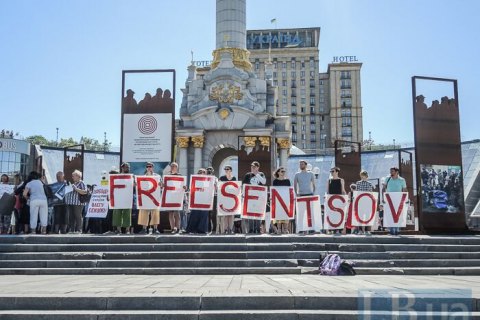 Акції на підтримку Сенцова відбулися у 78 містах світу