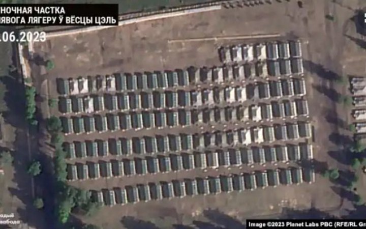 У Білорусі будують величезний наметовий табір. Імовірно, для "вагнерівців", – ЗМІ