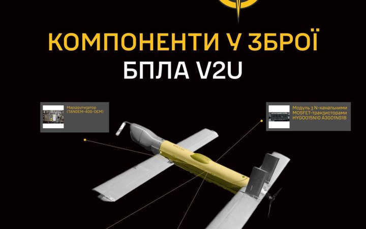 Розвідка оприлюднила дані нового дрона РФ V2U зі штучним інтелектом