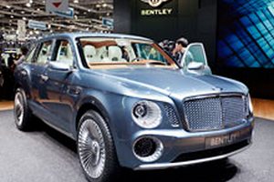 Bentley покажет переработанный вариант странного внедорожника