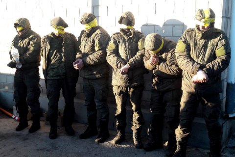 На Чернігівщині здалися в полон шестеро російських окупантів разом із майором
