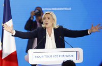 У першому турі парламентських виборів Франції перемогла партія Ле Пен