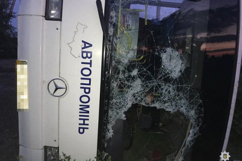 Два пассажира рейсового автобуса погибли в ДТП в Днепропетровской области