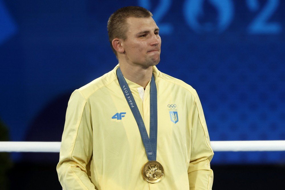 Українець Олександр Хижняк із золотою медаллю Олімпіади-2024.