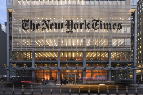 New York Times покупает спортивный сайт Athletic за $550 млн