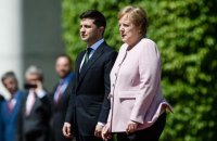 Меркель стало погано під час зустрічі із Зеленським