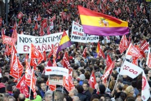 В Испании продолжаются протесты против жестких мер экономии