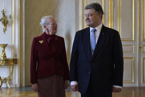 Порошенко пригласил королеву Дании посетить Украину 