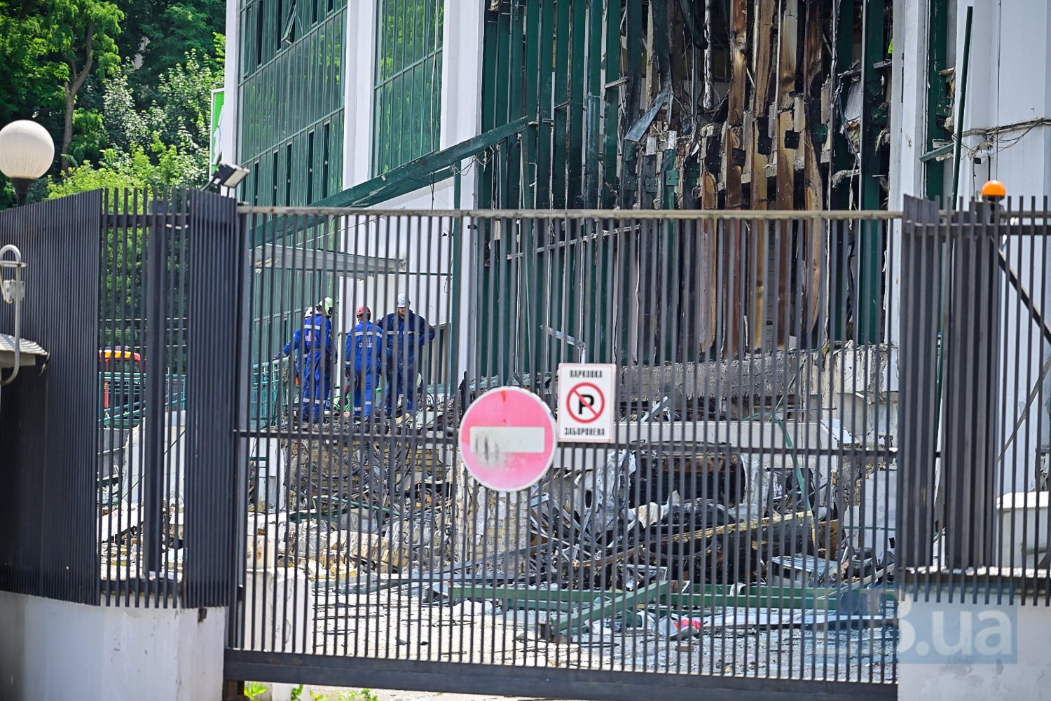 Наслідки обстрілу Києва 10 червня 2025 року