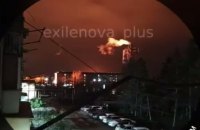 Ударні дрони атакували нафтопереробні об’єкти в Росії, є перебої з електропостачанням