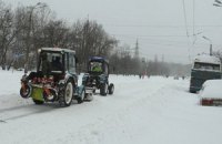 "Киевавтодор" готовится к уборке снега в столице