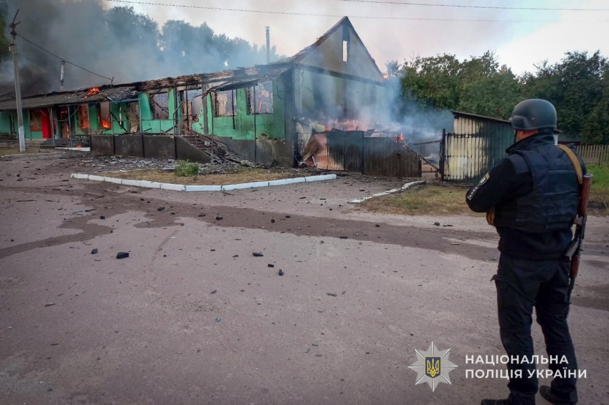 Наслідки російського удару на Сумщині
