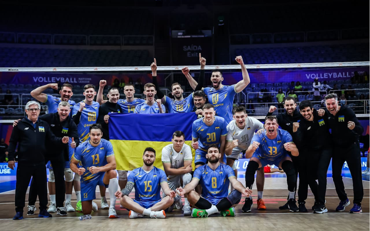 Історичний дебют: Збірна України з волейболу розгромила команду США у Лізі Націй-2025