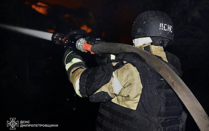 На Дніпропетровщині через удари ворога понівечена частина ДСНС