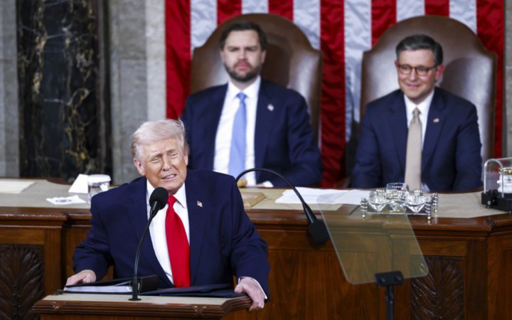 Президент США Дональд Трамп виголоcив промову перед Конгресом - найдовшу в історії