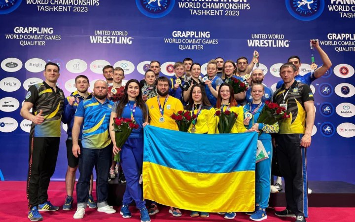 Збірна України здобула 36 медалей на чемпіонаті світу-2023 з панкратіону